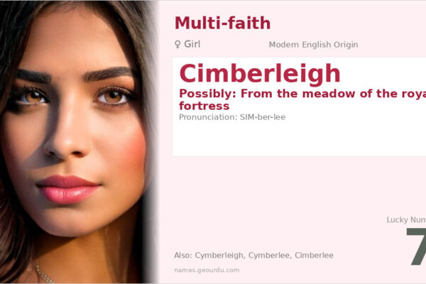 Cimberleigh Name Meaning — Modern Origin & Details (2025)
