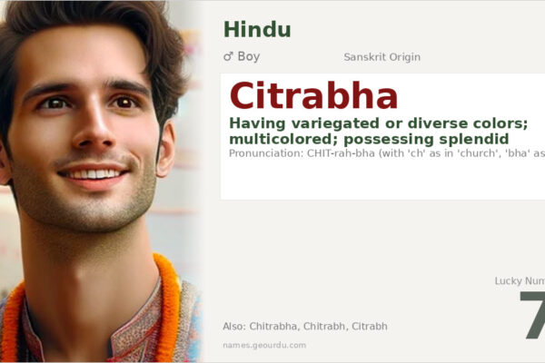 Citrabha Meaning — Sanskrit Origin, Boy Name & Details (2025)