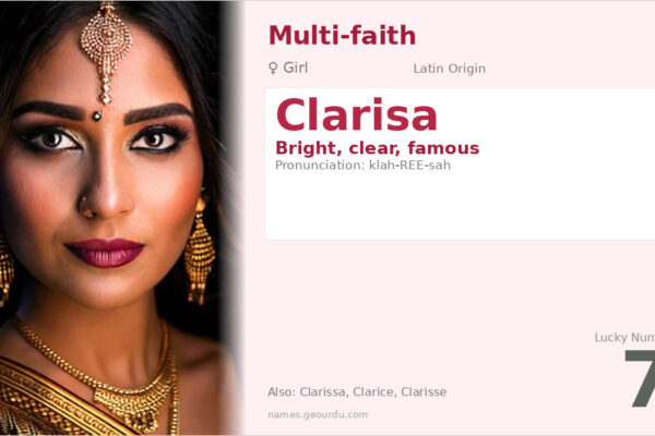 Clarisa Name Meaning — Latin Origin, Girl Name & Details (2025)