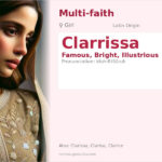 Clarrissa Name Meaning and Details