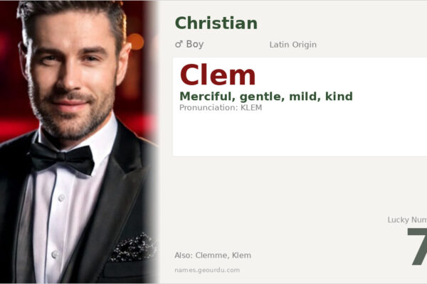 Clem Name Meaning — Latin Origin, Boy Name & History (2025)