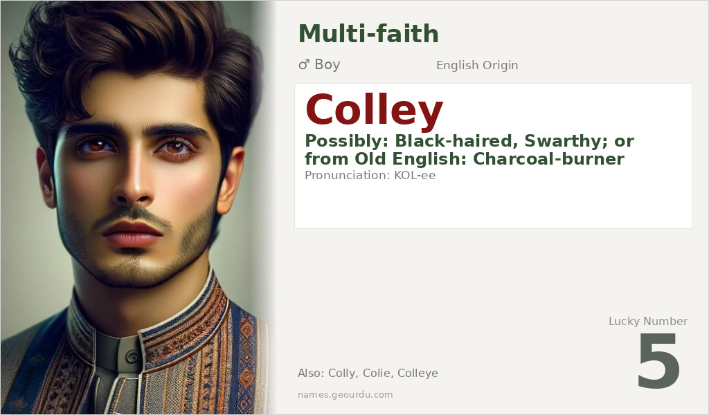 Colley Name Meaning and Details