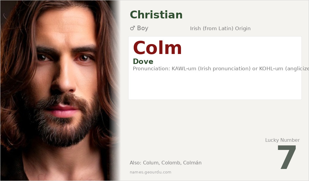 Colm Name Meaning and Details
