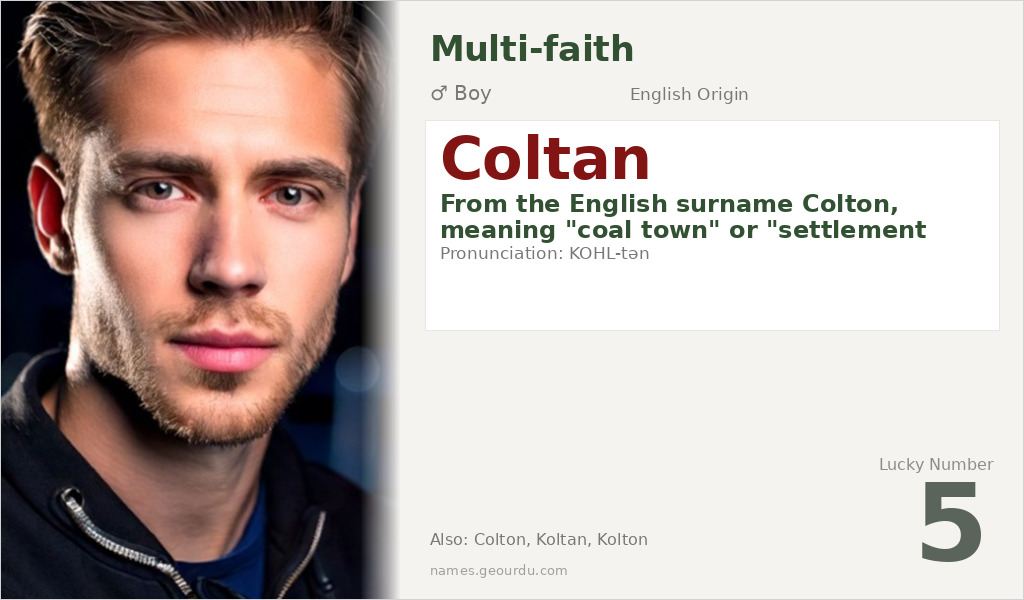 Coltan Name Meaning and Details