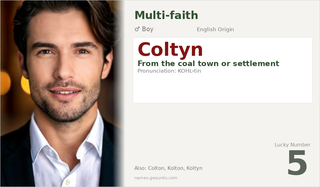 Coltyn Name Meaning and Details