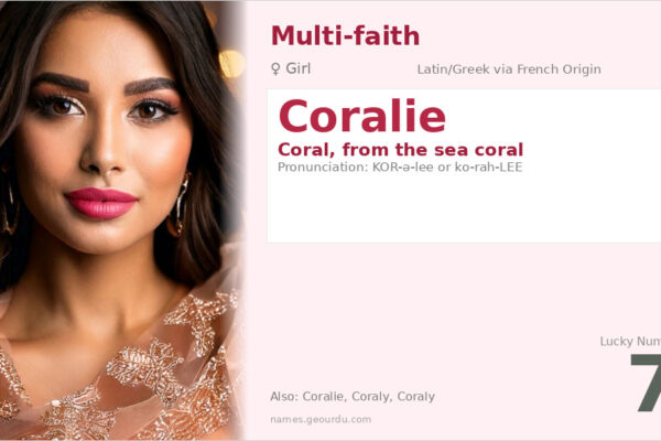 Coralie Name Meaning — Origin, Gender & Details (2025)