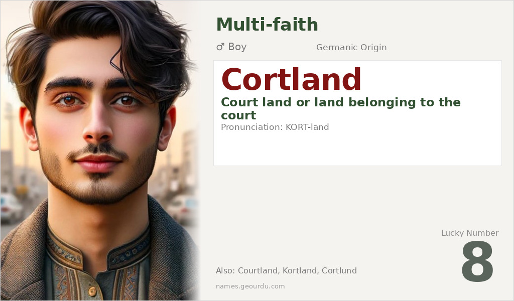Cortland Name Meaning and Details