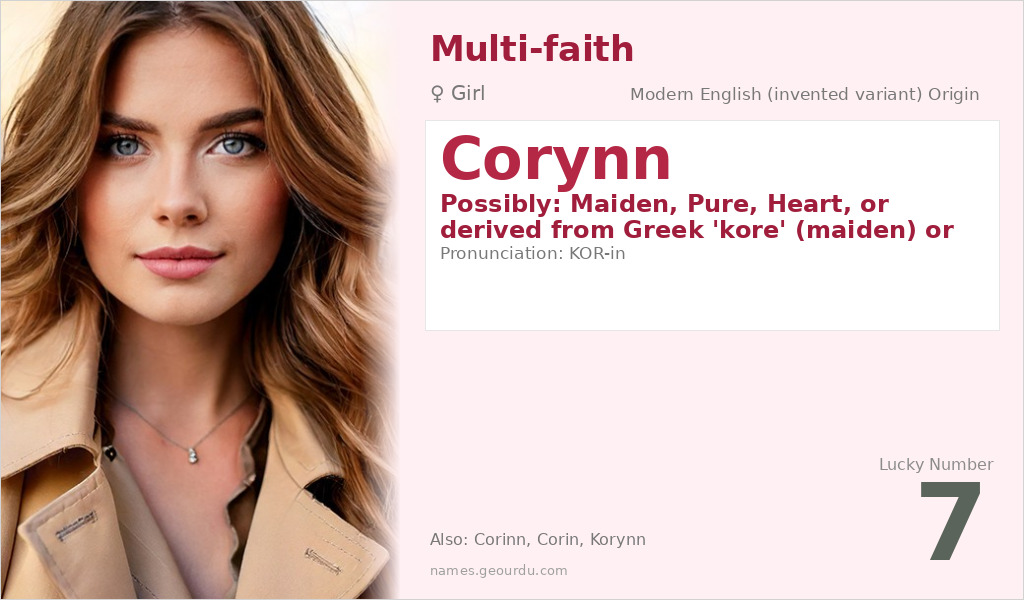 Corynn Name Meaning and Details