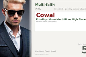 Cowal Name Meaning and Details