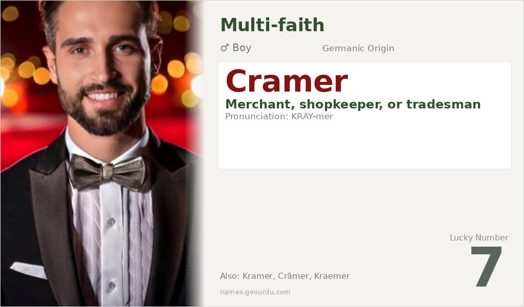 Cramer Name Meaning and Details