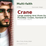 Crane Name Meaning and Details