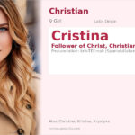 Cristina Name Meaning and Details