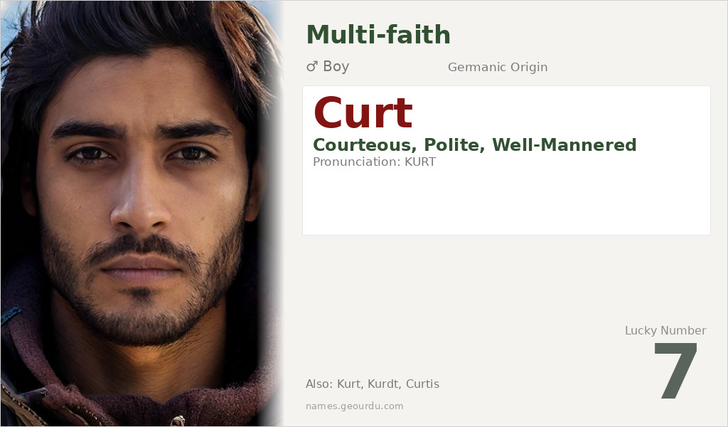 Curt Name Meaning and Details
