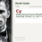 Cy Name Meaning and Details