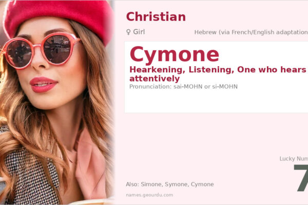 Cymone Name Meaning — Hebrew Origin, Girl Name & Christian Significance (2025)