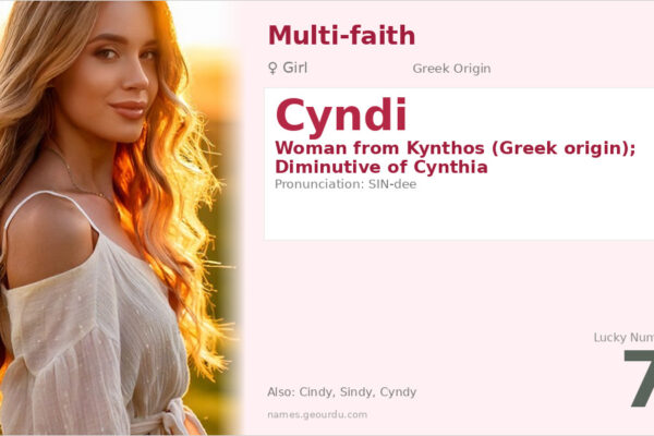 Cyndi Name Meaning — Greek Origin, Girl Name & Details (2025)