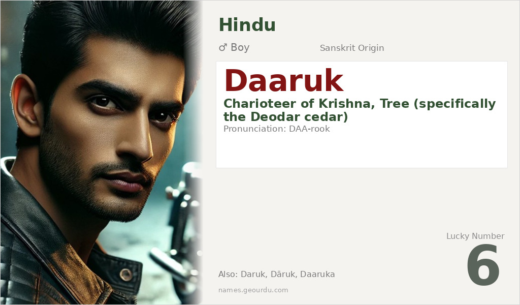 Daaruk Name Meaning and Details