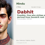Dabhit Name Meaning and Details