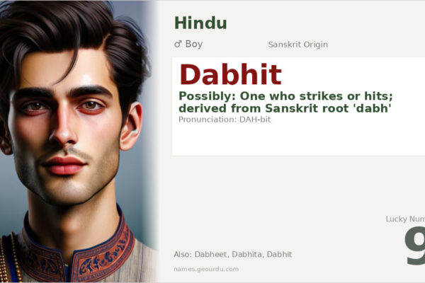 Dabhit Name Meaning — Sanskrit Origin, Boy Name & Details (2025)
