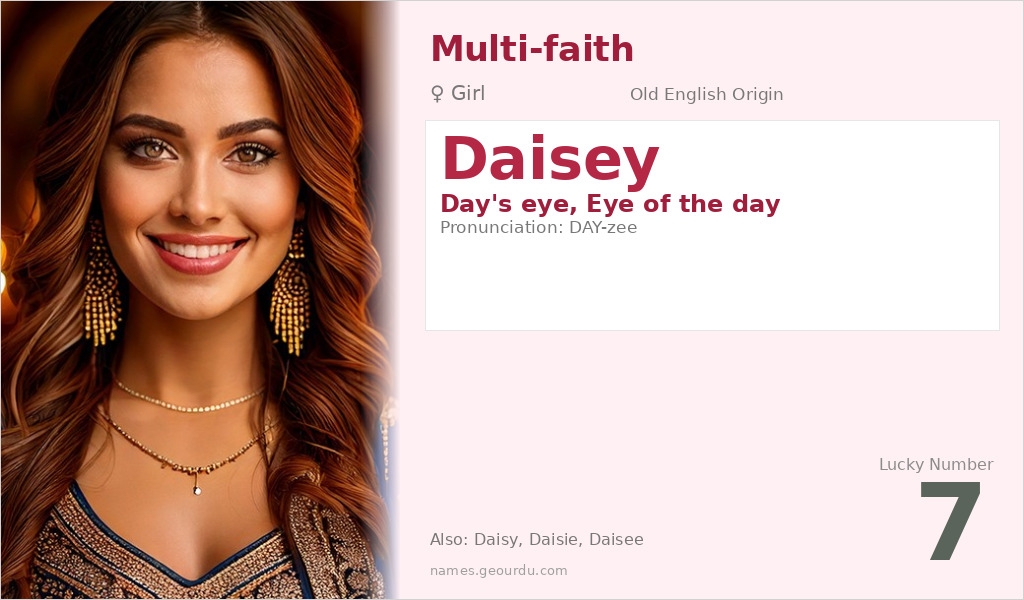 Daisey Name Meaning and Details