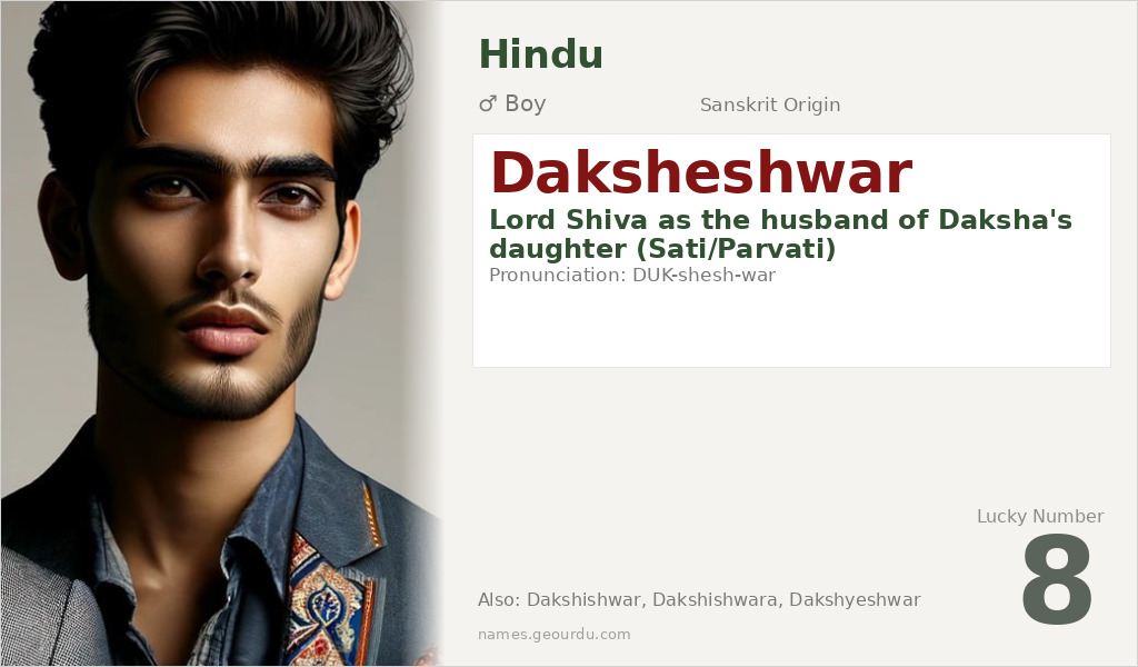 Daksheshwar Name Meaning and Details