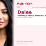Dalee Name Meaning and Details