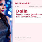 Dalia Name Meaning and Details