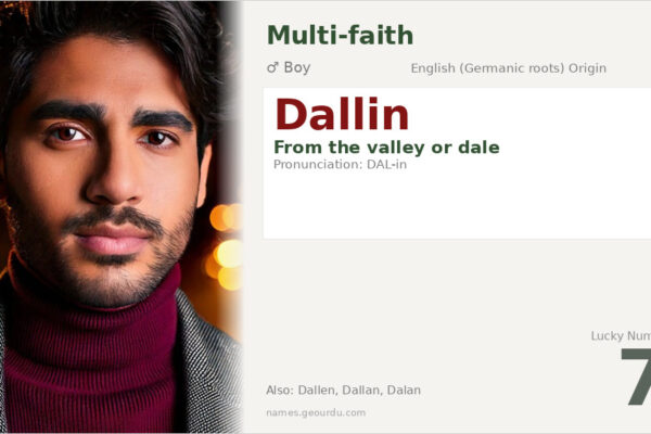 Dallin Name Meaning — English Origin, Boy Name & Details (2025)