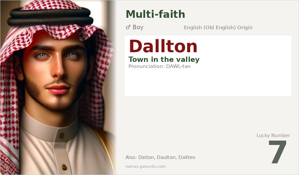 Dallton Name Meaning and Details