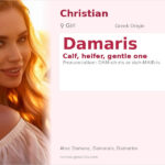 Damaris Name Meaning and Details