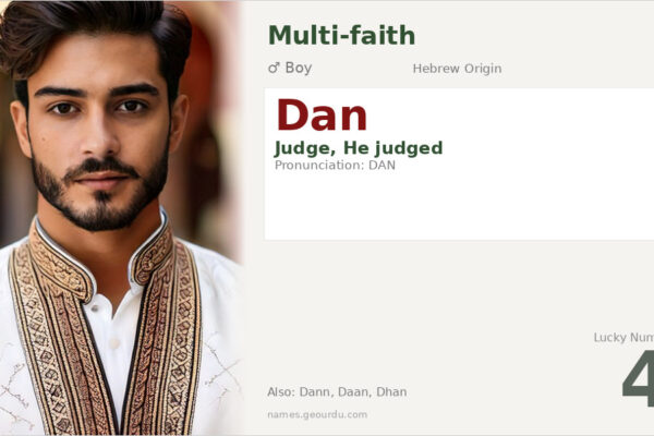 Dan Name Meaning — Hebrew Origin, Boy Name & Details (2025)