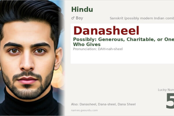 Danasheel Name Meaning — Origin, Gender & Details (2025)