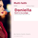 Daniella Name Meaning and Details