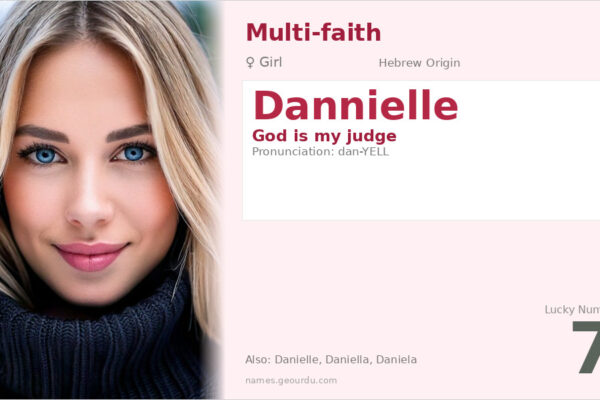 Dannielle Name Meaning — Hebrew Origin, Girl’s Name & Details (2025)