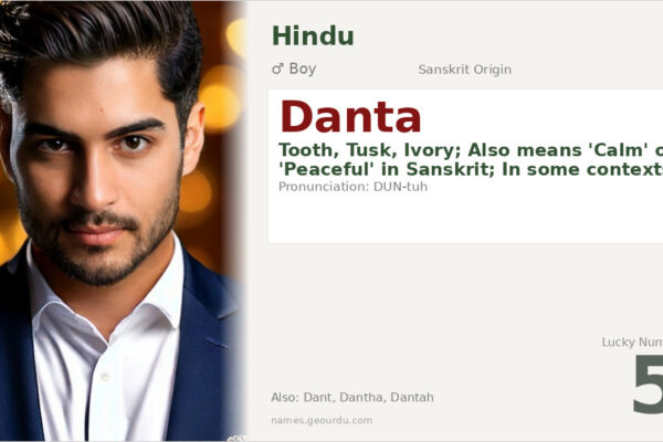 Danta Name Meaning — Sanskrit Origin, Hindu Boy Name & Details (2025)