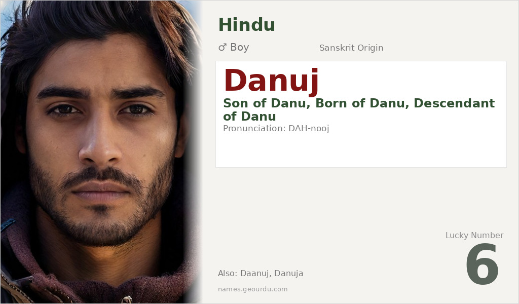 Danuj Name Meaning and Details
