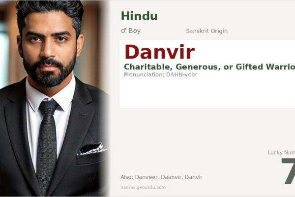 Danvir Name Meaning — Sanskrit Origin, Boy Name & Details (2025)