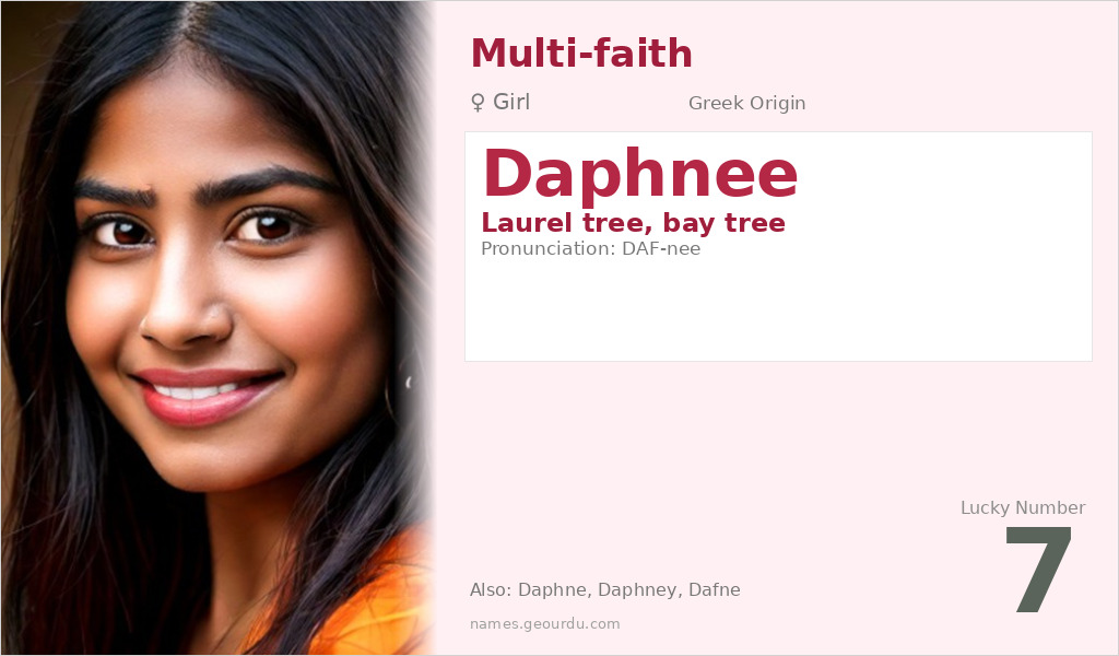Daphnee Name Meaning and Details