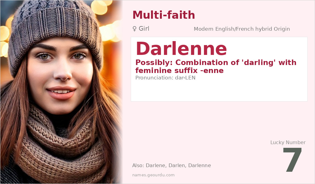 Darlenne Name Meaning and Details