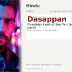Dasappan Name Meaning and Details
