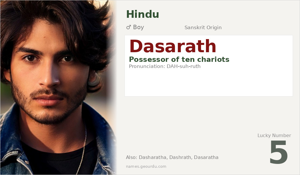 Dasarath Name Meaning and Details