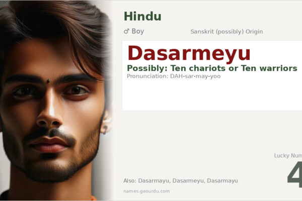 Dasarmeyu Name Meaning — Origin, Gender & Details (2025)