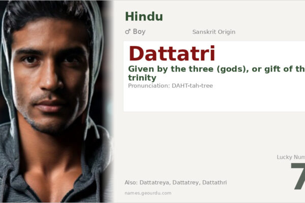 Dattatri Name Meaning — Sanskrit Origin, Hindu Boy Name & Details (2025)