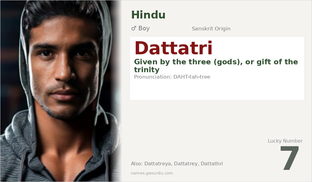 Dattatri Name Meaning and Details
