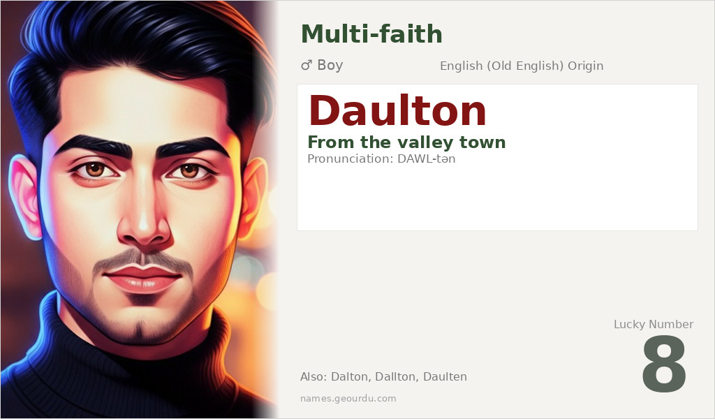 Daulton Name Meaning and Details