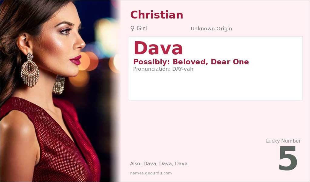 Dava Name Meaning and Details
