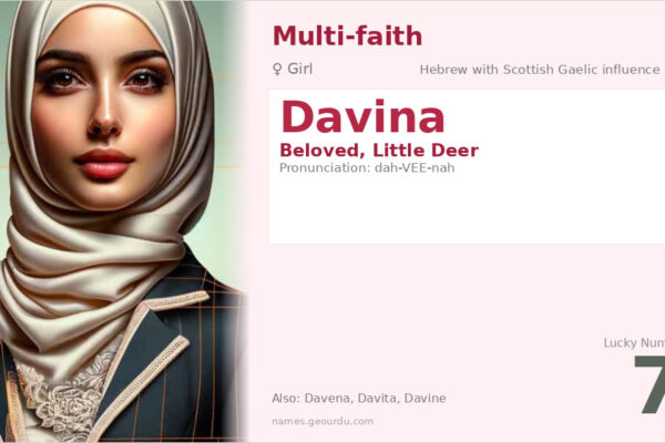 Davina Name Meaning — Hebrew Origin, Girl Name & Details (2025)