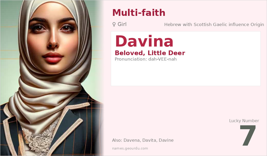 Davina Name Meaning and Details