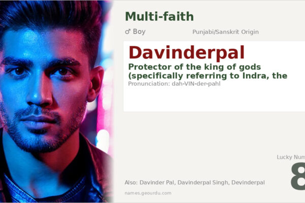 Davinderpal Name Meaning — Origin, Gender & Details (2025)