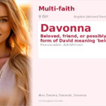 Davonna Name Meaning and Details